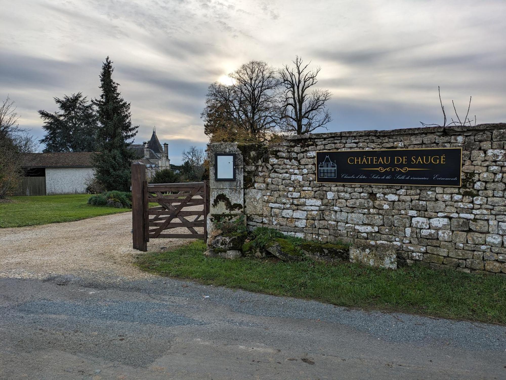 Chateau De Sauge Saivres Exteriör bild